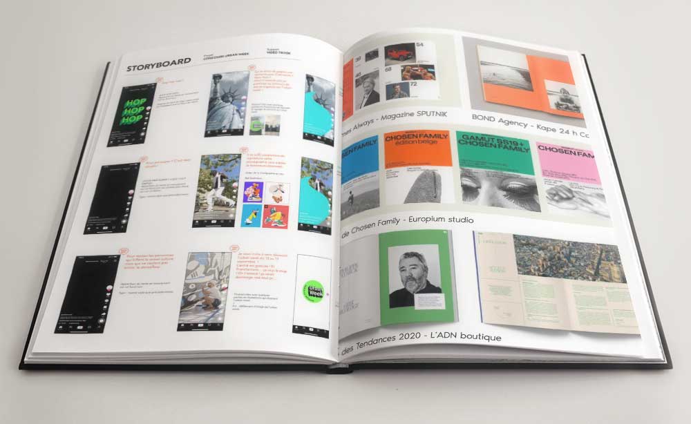 Portfolio d'un étudiant en Bachelor, design graphique, communication visuelle à l'école de MJM, GRAPHIC DESIGN qui représente des travaux fait pendant l'année