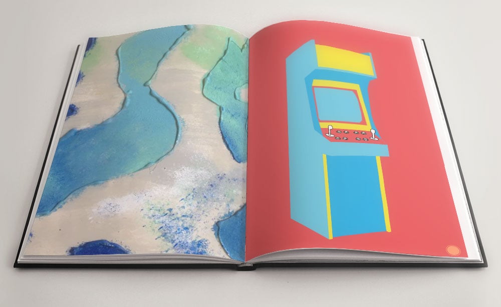 portfolio artistique créatif atelier préparatoire manaa à l'école MJM Graphic Design
